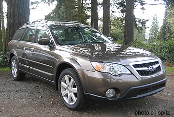 2008 Subaru Outback, importable into Canada