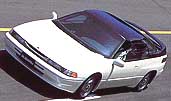 1992 white SVX with black spoiler