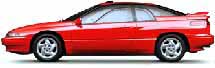 Subaru SVX, 1997, red