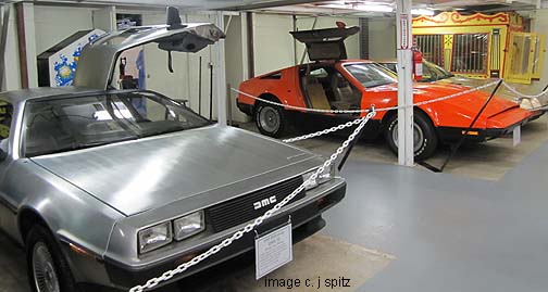 Bricklin and Delorean 2 classics of the time At the Lemay Museum 2011