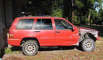 is this like your car? Then it's time for a new all wheel drive Subaru...