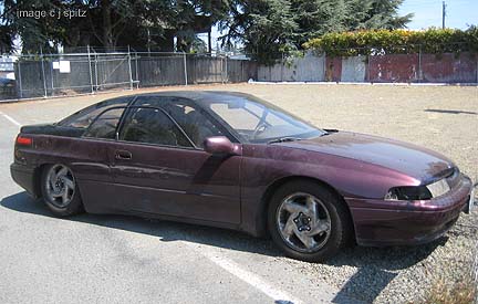 Subaru SVX- A Clunker heading for the crusher