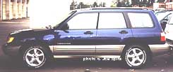Subaru 2001 Forester S, Blue Ridge Pearl