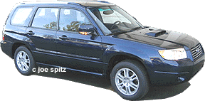 2006 subaru forester xt turbo, regal blue color