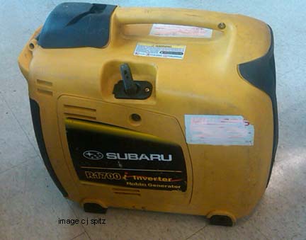 1700 watt inverter generator by Subaru