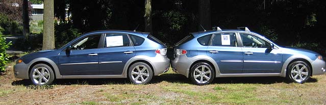 compare 2011 Marine Blue Pearl and 2010 Newport Blue Pearl