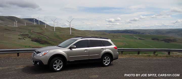 My 2014 Outback 2.5 Limited on a road trip to Eastern Wa, April 2014