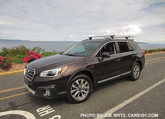 2017 Subaru Outback Touring model, Brilliant Brown Pearl color shown. The Touring was an all new top of the line model in 2016