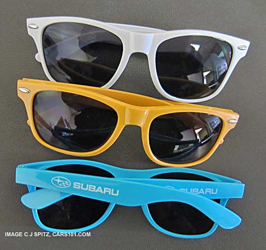 subaru sunglasses, part of the 2013 lot to love event, august 2013