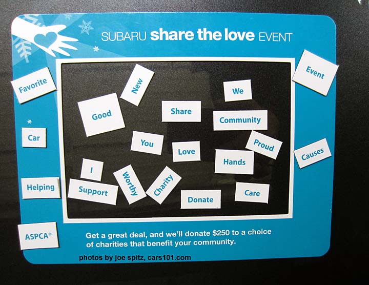 subaru share the love event poetry