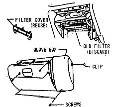 instructions to replace the subaru impreza air filter