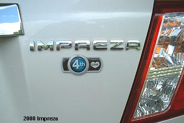 2008 Impreza with Subaru Badge of Ownership