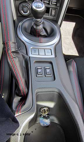 center console, subaru brz