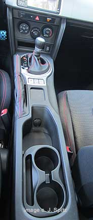 brz console- premium, no heated seats