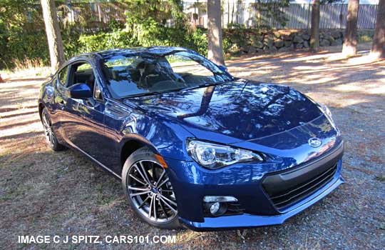 2013 subaru brz front end, galaxy blue silica