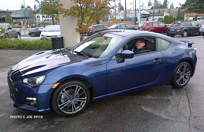 2013 SUBARU BRZ LIMITED, GALAXY BLUE PEARL