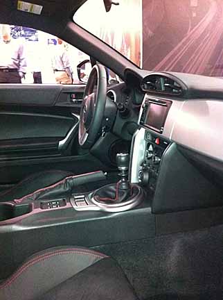 2013 brz interior