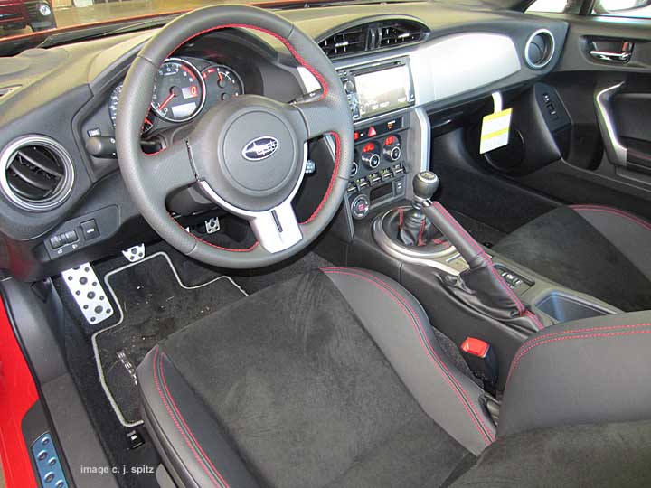 2014 And 2013 Subaru Brz Interior Photos