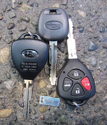 2013 subaru brz keys, premium model