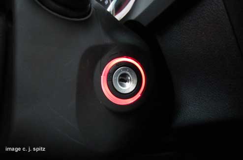 BRZ premium illuminated igntion key cylinder