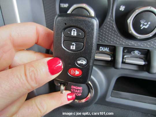 BR Limited pushbutton start- how to start car when the battery in the remote is dead