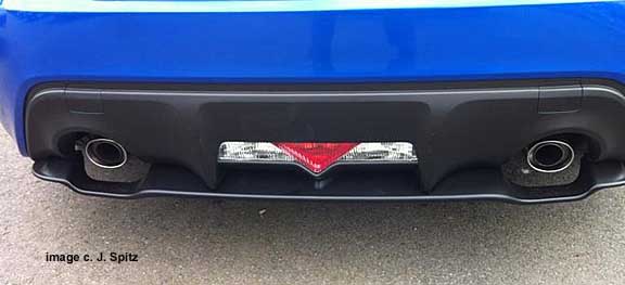 brz- optional rear bumper underskirt