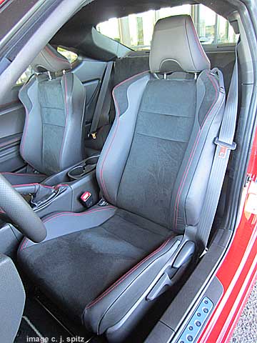 BRZ Limited drivers seat