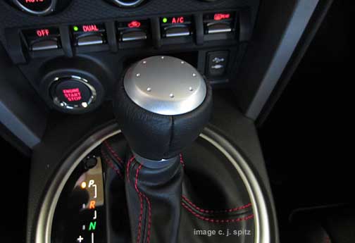 brz- automatic transmission shift knob