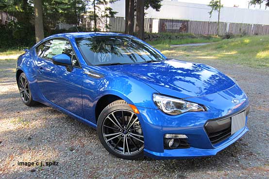 wr rally blue brz side photo