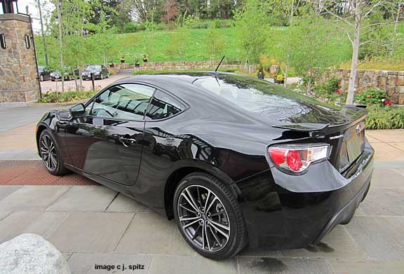 2013 subaru BRZ Limited. obsidian black