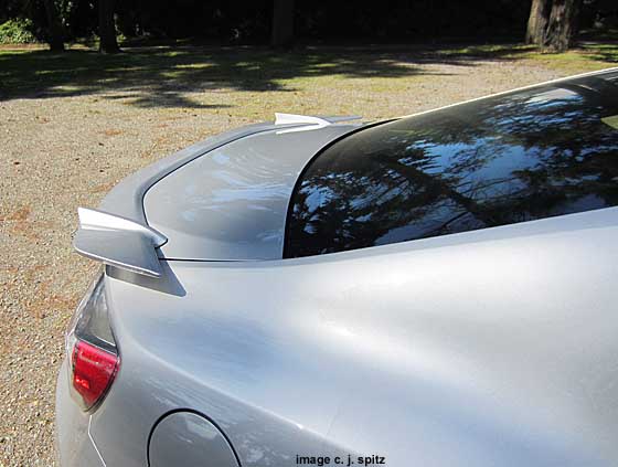 2013 BRZ sterling silver rear spoiler