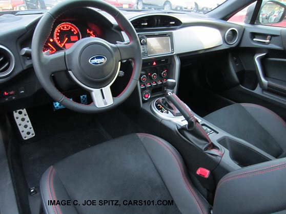 2014 BRZ Limited interior, automatic transmissioin