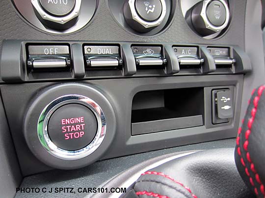 2014, 2013 subaru brz limited pusbutton start button