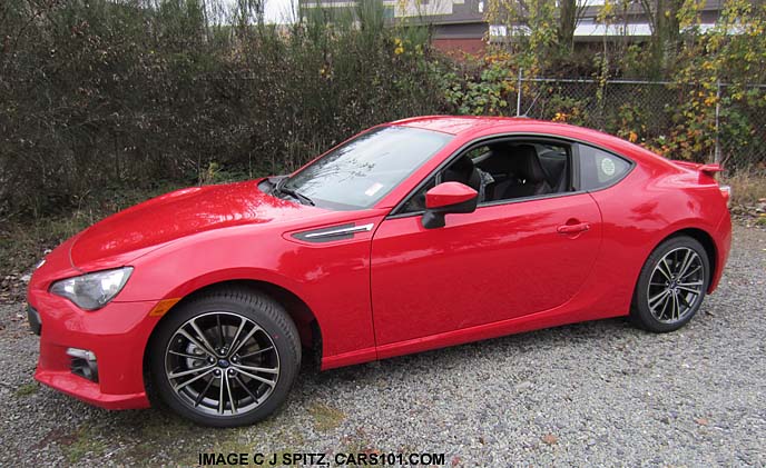 2014 subaru brz, lightning red color