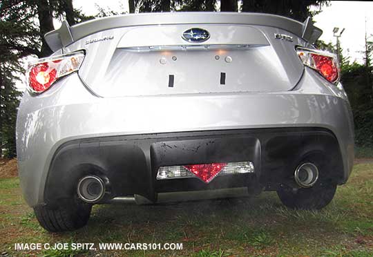 2015 BRZ dual exhaust