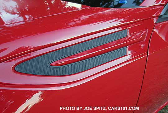 2015 BRZ body colored fender trim