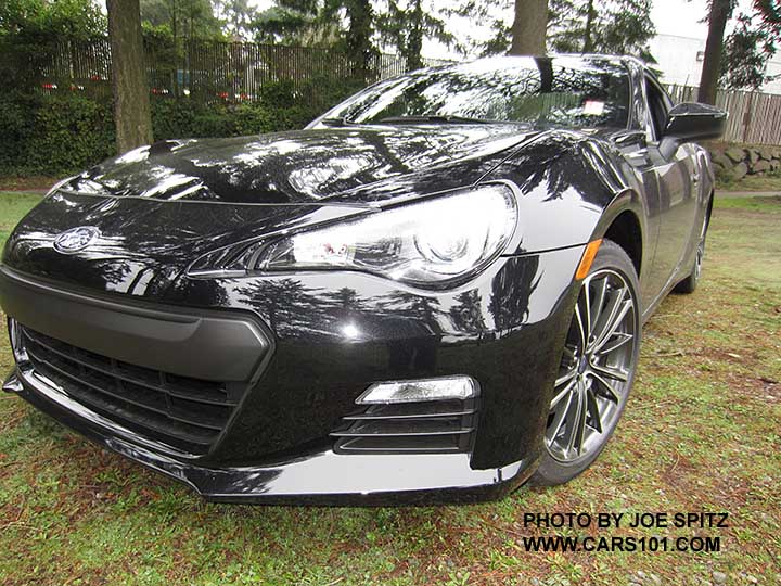 2015 Subaru Premium BRZ front end. No fog lights. Black shown