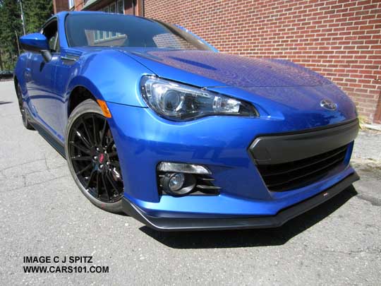 2015 BRZ Series.Blue with standard underspoilers