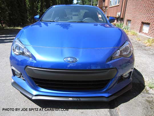 2015 BRZ Series.Blue with standard underspoilers