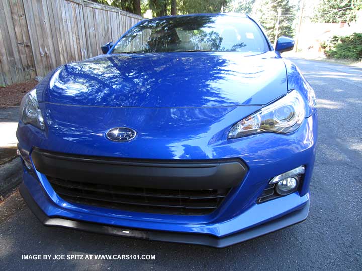 2015 BRZ Series.Blue with standard underspoilers