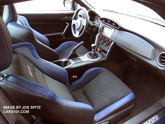 BRZ series.blue interior