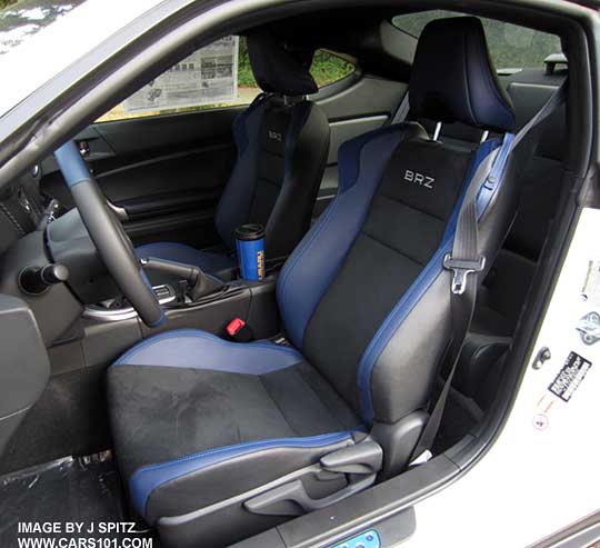 2015 BRZ Limited Series.Blue interior