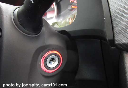 BRZ premium illuminated igntion key cylinder