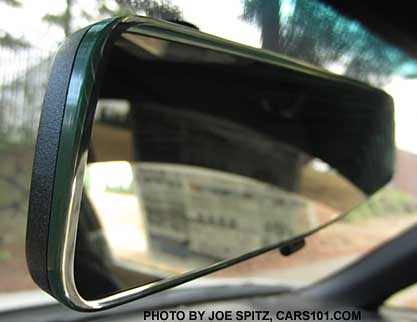 2015 BRZ Series.Blue standard frameless rear view mirror