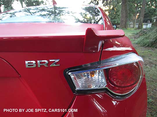 2015 BRZ Limited spoiler