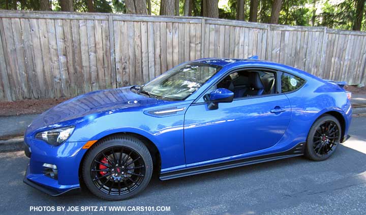 2015 BRZ Series.Blue with standard underspoilers