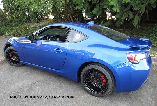 side view BRZ series.blue before underspoilers installed