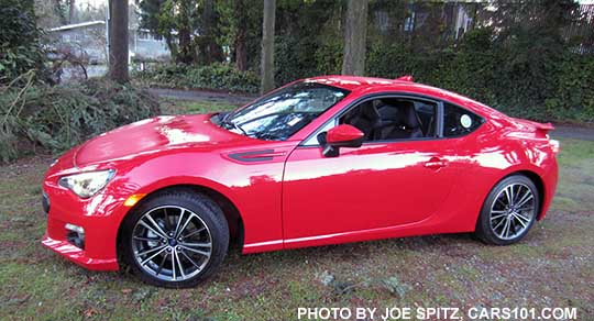 2015 BRZ Limited, Lightning Red shown