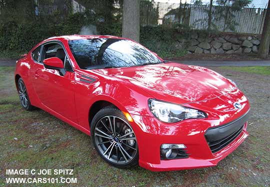 Lightning Red 2015 Subaru BRZ Limited