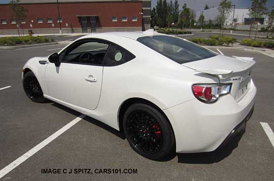 2015 BRZ Limited Series.Blue without the standard underspoilers